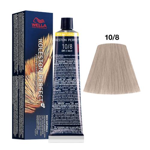 WELLA KOLESTON PERFECT ME+ თმის საღებავი 10-8 - 60ml